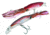 Yo-Zuri 3D Squirt Hardbait Squid, 7 1/2in, 1 1/2 oz Squid Tail, Red Brown, Floating, R1166CPRB