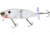 Yo-Zuri 3DB Wake Prop Floating Lure, 105mm, 4-1/8in, Clear Shad, R1476 TMSH