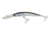 Yo-Zuri Crystal 3D Minnow Deep Diver Luge, 130mm, Silver/Black, F1153 C4