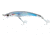 Yo-Zuri Crystal 3D Minnow Sinking Luge, 90mm, Silver/Black, F1148 C4
