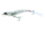Yo-Zuri Crystal 3D Shrimp Mylar Tinsel Tail, 2 3/4in, 1/4 oz Ghost Shrimp, Sinking, R1161HGS