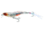 Yo-Zuri Crystal 3D Shrimp Mylar Tinsel Tail, 3 1/2in, 7/16 oz Tiger Shrimp, Sinking, R1162HTS