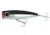 Yo-Zuri Hydro Popper, 3 1/2in, 7/8 oz, Black Silver, Floating, R1151CSBL