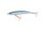 Yo-Zuri Pins Minnow Floating Lure, 90mm, Blue/Chrome, F1163 BT