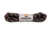 Zamberlan Replacement Round Boot Laces, Black/Orange, 190cm, LACERD-BOR-190
