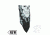 Zan Headgear 3-IN-1 Bandanna, Cotton, Ornate Skull, Grey BV014