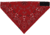 Zan Headgear SportFlex Bandanna - Men's, Red Paisley, SportFlex, BL106