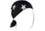 Zan Headgear Polyester Flydanna, Black/White Flag, Polyester, ZM091