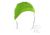 Zan Headgear Flydanna Headwear, Poly-Cotton, High-Visibility Lime Z142L