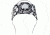 Zan Headgear Headband, All Over Skull HB004