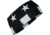 Zan Headgear SportFlex Headband, Black/White Flag, HBL091