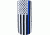 Zan Headgear Motley Tube, Polyester, Thin Blue Line Motley Tube, T159