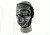 Zan Headgear Neoprene Face Mask Chrome Skull WNFM023