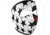 Zan Headgear Neoprene Full Mask, Thin Red Line, WNFM603