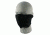 Zan Headgear Neoprene Half Mask, Black, WNFM114H