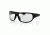 Zan Headgear New Jersey Sunglass, Matte Black Frame, Clear Lens EZNJ01C