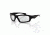 Zan Headgear Seattle Sunglass, Black Frame, Clear Lens EZSE001C