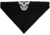 Zan Headgear SportFlex Bandanna - Mens, Black / White Skull, BL002
