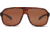 Zeal Optics Sawyer Mens Sunglasses, Matte Wood Grain Frame and Polarized Copper Lens 10418