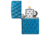 Zippo Armor High Polish Diamonds Lighter w/ Click, Blue, One Size, 29964