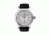 Zippo Casual Classic Style Watch, White Dial &amp; Black Leather Strap 45002