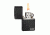 Zippo Classic Style Lighter w/ Zippo Logo, Ebony 24756ZL