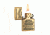 Zippo Jim Beam Classic Style Emblem Lighter, High Polish Brass 254BJB929