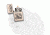 Zippo Ivory Scrimshaw Liberty Eagle Chrome Pocket Lighter, 29517