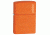 Zippo Classic Style Lighter w/ Zippo Logo, Orange Matte 231ZL