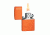 Zippo Classic Style Lighter w/ Zippo Logo, Orange Matte 231ZL