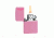Zippo Classic Style Lighter w/ Zippo Logo, Pink Matte 238ZL