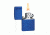 Zippo Classic Style Lighter w/ Zippo Logo, Royal Matte 229ZL