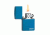 Zippo Classic Style Lighter w/ Zippo Logo, Sapphire 20446ZL