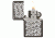 Zippo Script Black Ice Pocket Lighter, 29631