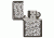 Zippo Script Black Ice Pocket Lighter, 29631