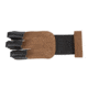 .30-06 Outdoors Tip Shooting 3 Finger Glove - Men's, Leather, Brown, Large, LT3FLG-1