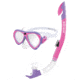 Body Glove Aruba Womens Mask / Snorkel Combo - Pink/Purple A0247DB8, M, Pink/Purple, 17043CMB-PNKPUR-M