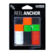 13 Fishing Ice Reel Anchor Wrap Bands, Assorted colors 10pk 2 of each color, RAR-MultiPK