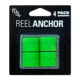 13 Fishing Ice Reel Anchor Wrap Bands, Neon Green, 4pk, RAR-NG