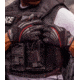 221B Tactical Guardian Gloves HDX ELITE, Level 5 Cut Resistant &amp; Fluid Resistant, Red, Medium, GG-HDX-ELT-M-RED