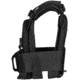 221B Tactical QRF Low Visibility Minimalist Plate Carrier, Black, One Size, QRFPC-BLK