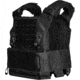 221B Tactical QRF Low Visibility Minimalist Plate Carrier, Black, One Size, QRFPC-BLK