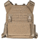 221B Tactical QRF Low Visibility Minimalist Plate Carrier, Coyote, One Size, QRFPC-CYT
