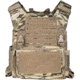 221B Tactical QRF Low Visibility Minimalist Plate Carrier, MultiCam, One Size, QRFPC-MC