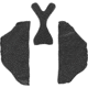 221B Tactical Titan Vest - K-9 Harness w/ Level IIIA K-9 Body Armor, Black, TTNV-WA-BLK