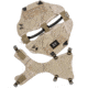 221B Tactical Titan Vest - K-9 Harness w/ Level IIIA K-9 Body Armor, Desert Tan, TTNV-WA-DTT