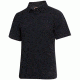 24 7 Series 4393003 Ladies Short Sleeve Polo Shirt Black