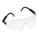 3M Lexa Fighter Protective Eyewear,Black Temple,Clear Lens,Medium,Bulk,10/box,10 boxes/case, 15152-00000-100