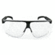 3M Maxim Protective Eyewear Clear RAS Lens, Black Temple, 20/CS 11860-00000-20