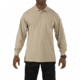 5.11 Tactical Professional Long Sleeve Polo - Men's, 2XL, Tall, Silver Tan, 42056T-160-2XL